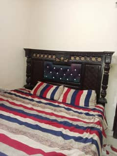 Bed with dressing table free
