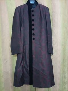 Formal Red Sherwani J.