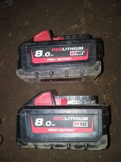 Milwaukee M18 tools