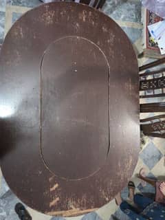 used six seater dining table