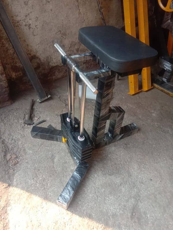 AB Coaster Coacher Leg Press Crunch Crunches Gym leg curl extension 9