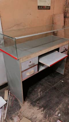 Shop Counter for sale Glass
