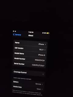 Iphone 8 For exchange