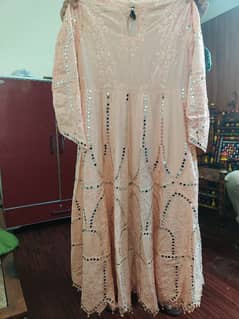 Heavy embroidered maxi
