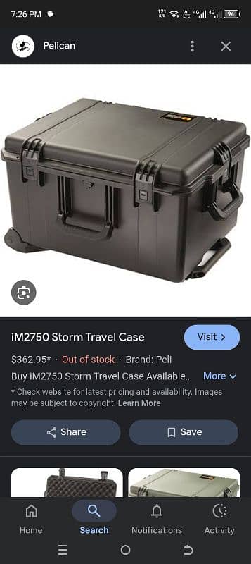 pelican im2750 case camera tough hard safety 0