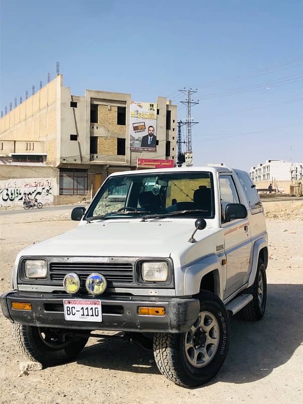 Daihatsu Jeep return file 2000cc 3c engine 5
