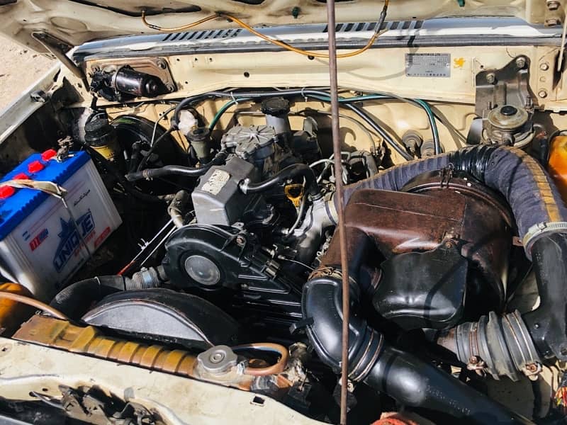 Daihatsu Jeep return file 2000cc 3c engine 6