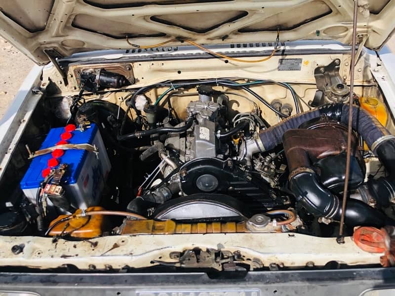 Daihatsu Jeep return file 2000cc 3c engine 7