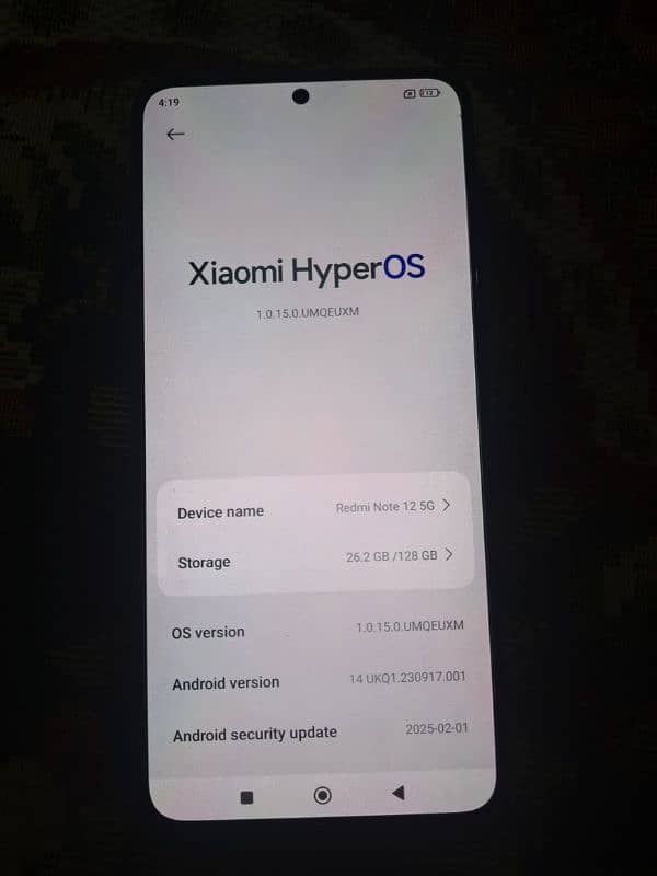 Xiaomi Redmi Note 12 5g Non PTA price negotiable 2