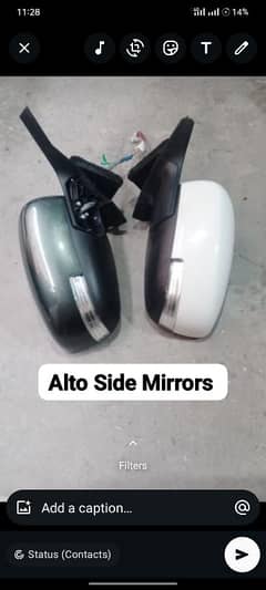 Alto Side mirrors