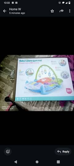musical play gym for babay