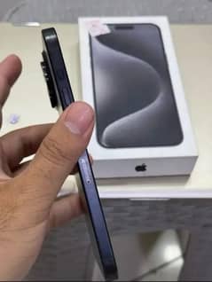 iPhone 15 pro Max/256/GB battery health 98 box open Jv