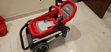 baby pram and car chair