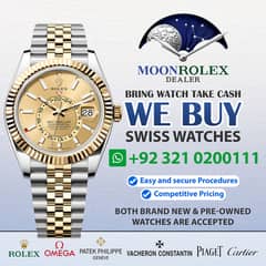 Get Cash / Rolex Cartier Omega Chopard Rado Piaget Zenith Panerai Rado