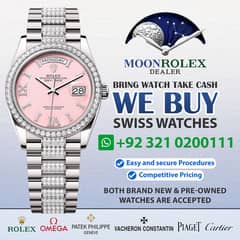 Get Cash / Rolex Cartier Omega Hublot Richard Mille Longines Montblan