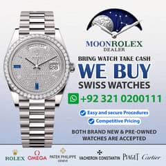 Get Cash / Rolex Cartier Omega Hublot Chopard Tag Heuer Louis Vuitton