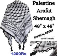 Palestine Keffiyeh Scarf, Show Solidarity with Palestine | 03008003560