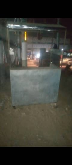 French fries counter for sell