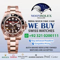Get Cash / Rolex Cartier Omega Fredrique Constant Concord Blancpain PP
