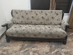 Sofa set of original wood for sale