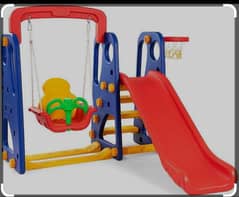 Swing and slide set