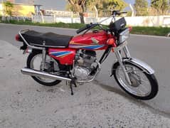 Honda CG 125 for sale 2009 model Islamabad number 03 29 89 46 509
