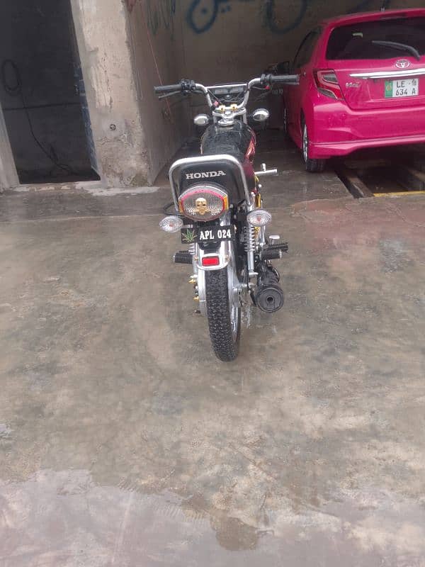 Honda 125 self start 24 model 0