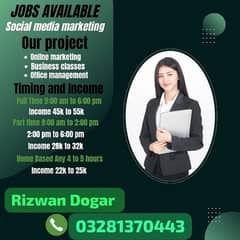 urgent staff required for full time jobs