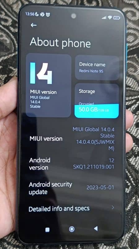 Redmi Note 9S Pro - 6/128 6