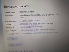 Dell Latitude E5530 4 GB RAM / 128 GB SSD + 320GB HDD