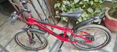 Skys Mountain sports bicycle 24" Red