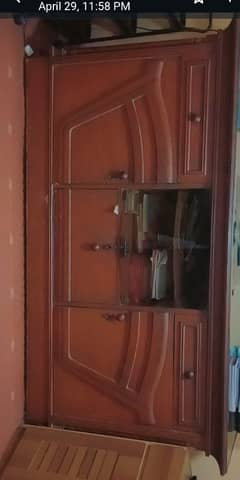 wooden divider