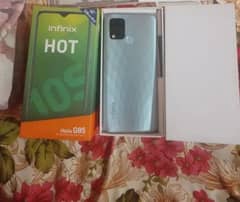infinix hot 10s box set and charger only battery change krni  week hai