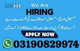 Typing job / Data Entry Job / Assignment Job / Online Job / Part Time