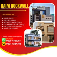 Rock Wall & Graphy - Steeko - Auto Garafi - Home Decor - Wall Paints