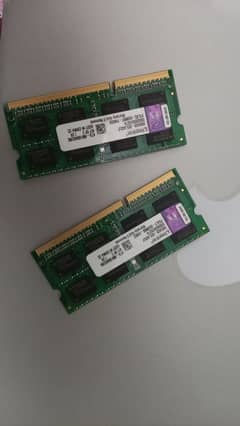 Kingston Technology 8GB Kit (2x4 GB Modules) 1066MHz DDR3 SODIMM