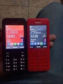 Nokia 206 nokia 208  dual sim PTA official Approved 0304/6500/332