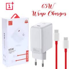 OnePlus original charger and cable 65watt