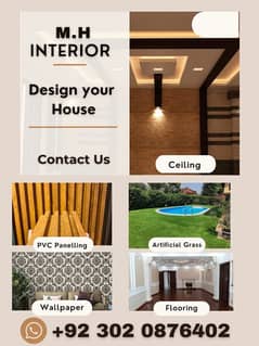Pvc penal/Vinyl floor / wooden Floor / Wallpaper