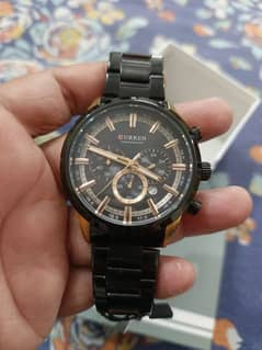 Curren 8355 Chronograph Original 100% New Condition 10/10 with Box