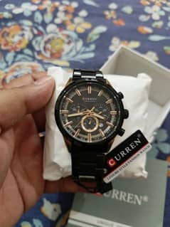 Curren 8355 Chronograph Original 100% New Condition 10/10 with Box