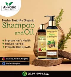 100% Herbal Shampoo and Oil