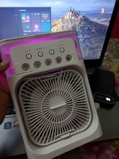 Mini Humidifier and Cooling Fan