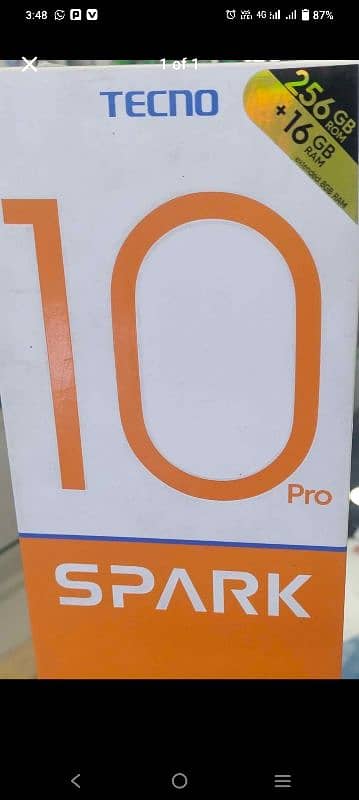 spark 10 pro 16.256 gb full box 0
