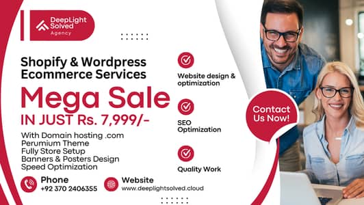 Wordpress Web Design | Website Development | SEO | Shopify |