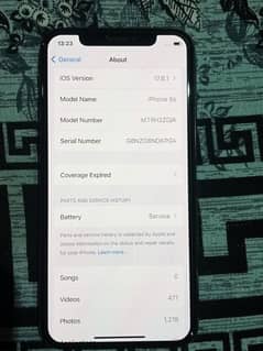 iphone Xs Non pta used 4 month sim 256Gb