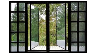 Aluminium Glass Windows Door Panel PVC Panel Aluminium Partitions