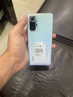 redmi note 10 pro with box and charger