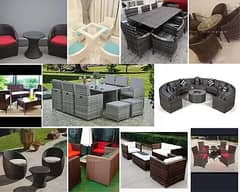 Rattan Furniture - Rattan Sofa - Dining Table - UPVC Outdoor Chair