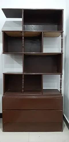 Good quality Rack with Shelves and Storage drawers
